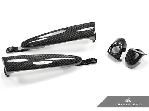 AutoTecknic Replacement Carbon Fiber Door Handles - BMW E90 E91 E92 E93 (2008-2013)