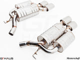 GTHAUS MEISTERSCHAFT BMW E63/E64 M6 (2006-2010) V10 (Coupe/Convertible) - GTS (Ultimate Sport Performance) SUS 4x120x80mm Oval Split Tips Dual