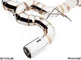 GTHAUS MEISTERSCHAFT BMW 335/340i/xi Sedan/Touring F30/F31/F34/F36 - SGT (Super GT Racing Meist Ultimate Version) SUS Exhaust 2x102mm