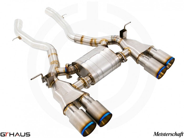 GTHAUS MEISTERSCHAFT BMW F87 M2 Competition CS (Coupe/S55) [2019+] GT OE-C Exhaust TI 4x102mm