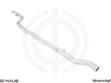 GTHAUS MEISTERSCHAFT BMW 320i/330i/xi B48 G20 3 Series Cat-Back LSR Mid Resonator Delete Pipe (SUS)