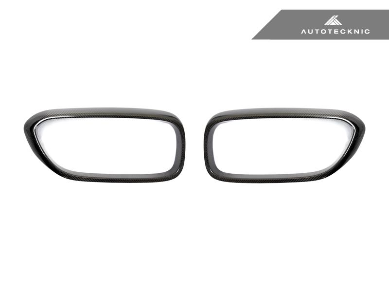 AutoTecknic Replacement Carbon Fiber Front Grilles Surrounds - F90 M5