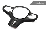 AutoTecknic Carbon Alcantara Steering Wheel Trim - G01 X3 | G02 X4