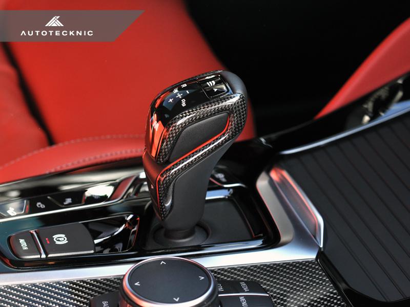 AUTOTECKNIC CARBON FIBER GEAR SELECTOR SIDE COVERS - F90 M5 | F97 X3M | F98 X4M