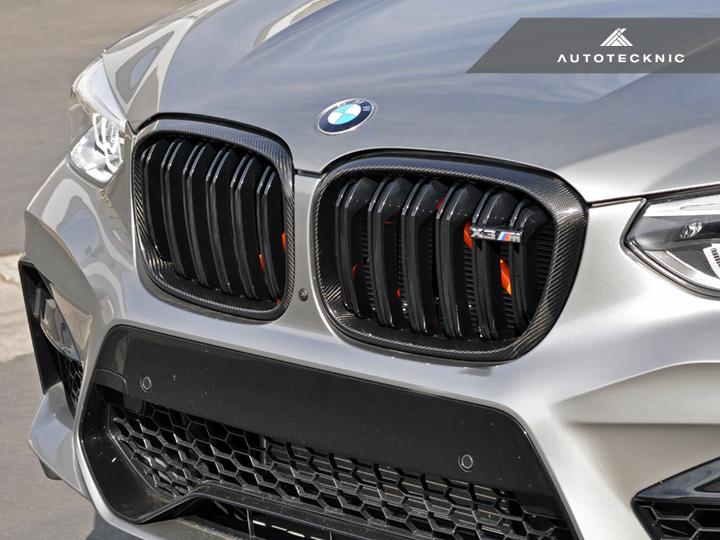 AUTOTECKNIC REPLACEMENT DRY CARBON GRILLE SURROUNDS - G01 X3 | G02 X4