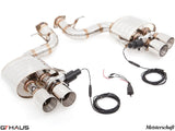 GTHAUS MEISTERSCHAFT Ferrari F599 GTB/GTO V12 Coupe GTC (EV Control) TI 4x90mm Titanium