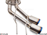 GTHaus Meisterschaft GTC (I.C.C) Titanium (TI) exhaust for Mercedes-Benz W463A G-Class (SUV) G63 AMG (V8 Bi Turbo) [2019+] with 4x120 Tips