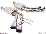 GTHaus Meisterschaft GTC (I.C.C) Titanium (TI) exhaust for Mercedes-Benz W463A G-Class (SUV) G63 AMG (V8 Bi Turbo) [2019+] with 4x120 Tips