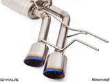 GTHaus Meisterschaft GTC (I.C.C) Titanium (TI) exhaust for Mercedes-Benz W463A G-Class (SUV) G63 AMG (V8 Bi Turbo) [2019+] with 4x120 Tips