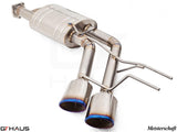 GTHaus Meisterschaft GTC (I.C.C) Titanium (TI) exhaust for Mercedes-Benz W463A G-Class (SUV) G63 AMG (V8 Bi Turbo) [2019+] with 4x120 Tips