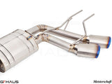 GTHaus Meisterschaft GTC (I.C.C) Titanium (TI) exhaust for Mercedes-Benz W463A G-Class (SUV) G63 AMG (V8 Bi Turbo) [2019+] with 4x120 Tips