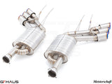 GTHaus Meisterschaft GTC (I.C.C) Titanium (TI) exhaust for Mercedes-Benz W463A G-Class (SUV) G500/550 (V8 Turbo) [2019+] with 6x102 Tips