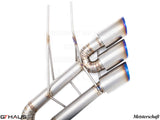 GTHaus Meisterschaft GTC (I.C.C) Titanium (TI) exhaust for Mercedes-Benz W463A G-Class (SUV) G500/550 (V8 Turbo) [2019+] with 6x102 Tips
