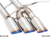 GTHaus Meisterschaft GTC (I.C.C) Titanium (TI) exhaust for Mercedes-Benz W463A G-Class (SUV) G500/550 (V8 Turbo) [2019+] with 6x102 Tips