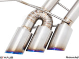 GTHaus Meisterschaft GTC (I.C.C) Titanium (TI) exhaust for Mercedes-Benz W463A G-Class (SUV) G500/550 (V8 Turbo) [2019+] with 6x102 Tips