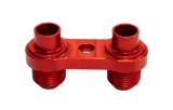 MOSSELMAN OIL LINE ADAPTER AN8 RED