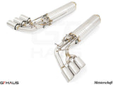 GTHaus Meisterschaft GTC (I.C.C) Stainless Steel (SUS) exhaust for Mercedes-Benz W463A G-Class (SUV) G63 AMG (V8 Bi Turbo) [2019+] with 6x102 Tips