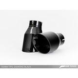 AWE Tuning VW CC Touring Edition Exhaust Dual Outlet - Diamond Black Tips