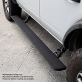 Go Rhino - Toyota 4Runner - E1 Electric Running Board Kit - Two Brackets Per Side - Protective Bedliner Coating