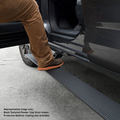 Go Rhino - Toyota 4Runner - E1 Electric Running Board Kit - Two Brackets Per Side - Protective Bedliner Coating