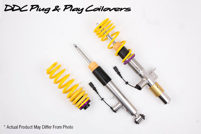 KW DDC Plug & Play Height Adjustable Coilovers with electronic damping control - VW Golf MkVIII 2.0 GTI/TDI