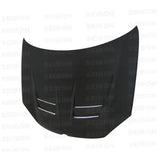 Seibon DV-STYLE CARBON FIBER HOOD FOR 2006-2009 VW GOLF GTI