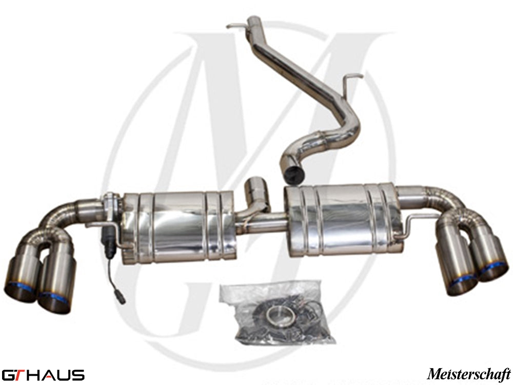 GTHAUS MEISTERSCHAFT Audi TT MKII 2.0T Front Trak, Quattro (2008+) - GTC (EV Control) TI 4x90mm Round Split Titanium
