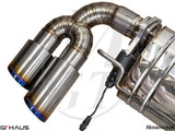 GTHAUS MEISTERSCHAFT Audi TT MKII 2.0T Front Trak, Quattro (2008+) - GTC (EV Control) TI 4x90mm Round Split Titanium