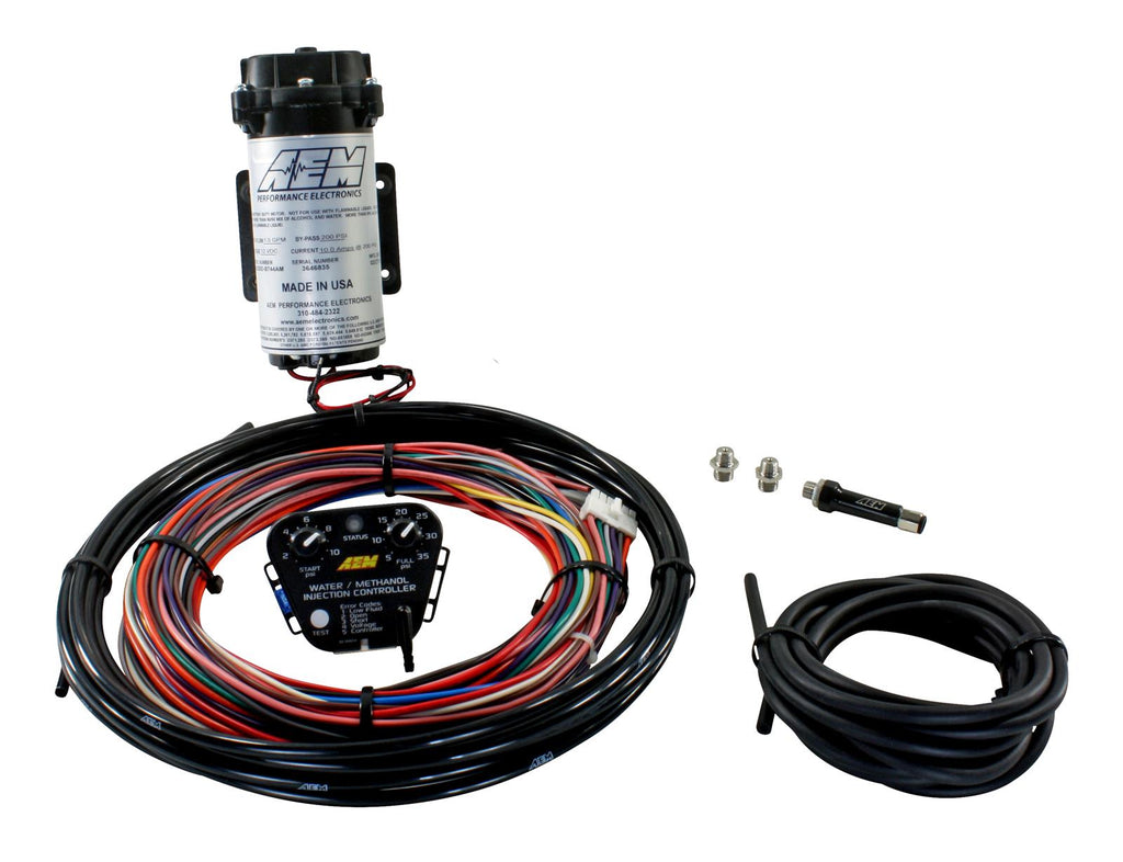 AEM Electronics 30-3302 - AEM Electronics Water/Methanol Injection Pump and Jet Kits NO Tank
