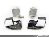 AWE Tuning Audi 2.7T Intercooler Carbon Fiber Shrouds - Shrouds Only Set of Two