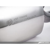 AWE Tuning Audi B8 A4 Touring Edition Exhaust - Quad Tip Polished Silver Tips