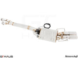 GTHAUS MEISTERSCHAFT BMW M3 Coupe/Cabrio (E36) (1993-1999) GTC (EV Control) Cat-Back SUS 2x76mm