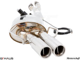 GTHAUS MEISTERSCHAFT BMW M3 Coupe/Cabrio (E36) (1993-1999) GTC (EV Control) Cat-Back SUS 2x76mm
