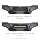 Go Rhino - Element Front Bumper with Fixed Light Bar Mount