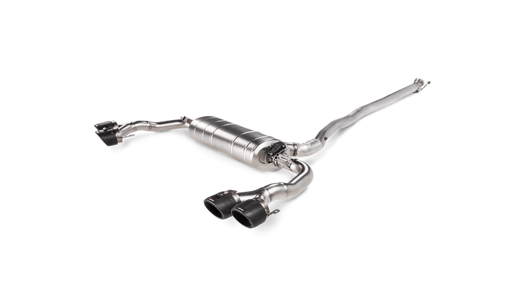 Akrapovic Mercedes-Benz CLA45 S AMG (C118/X118) Evo Line (Titanium) with Carbon Tips/SS Link Pipes