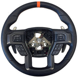Ford Racing 2015-2018 F-150 Raptor Performance Steering Wheel Kit - Orange Sightline