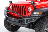 Go Rhino - Rockline Winch-Ready Full Width Bumper With Overrider For Jeep