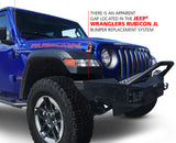 Go Rhino - Rockline Winch-Ready Full Width Bumper For Jeep