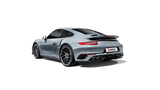 Akrapovic PORSCHE 911 TURBO / TURBO S (991.2) 2016 Rear Carbon fiber diffuser - High Gloss