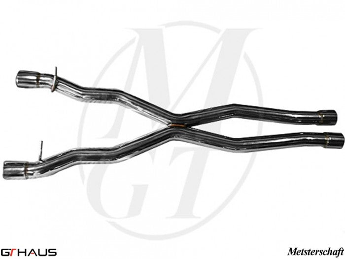 GTHaus Meisterschaft Cat-Back Mid Pipe (SR) Section 2 (LWB version only)