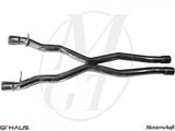 GTHaus Meisterschaft Cat-Back Mid Pipe (SR) Section 2 (LWB version only)