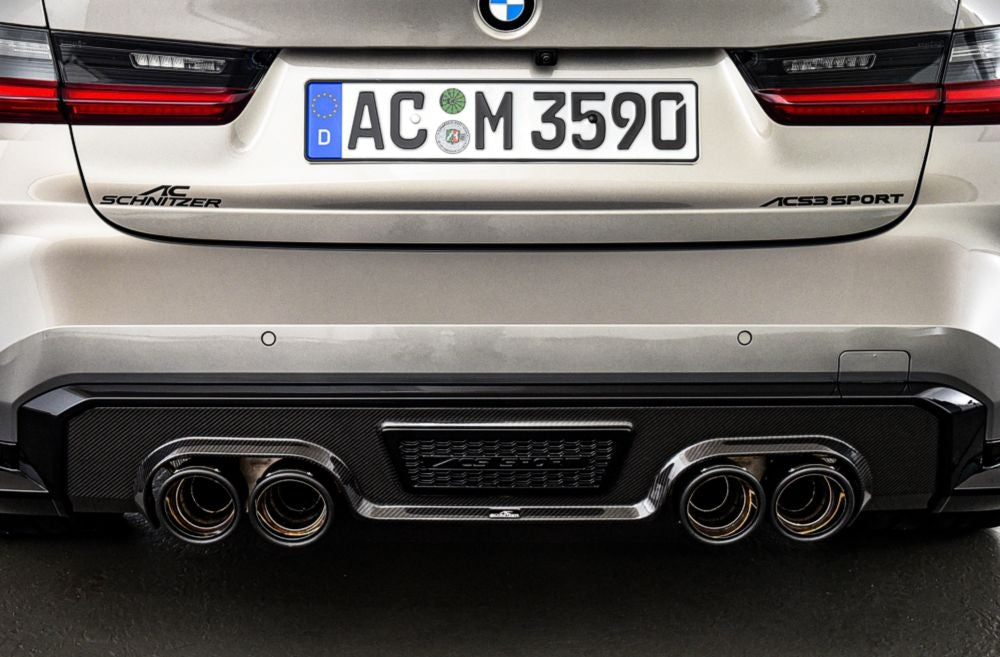 AC SCHNITZER - BMW G80 / G82 / G83 CARBON REAR DIFFUSER
