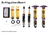 KW Porsche 911 GT3RS (991.2) without OE NoseLift Clubsport Coilover Kit 3-Way