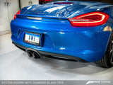 AWE Tuning Porsche 981 Performance Exhaust System - w/Diamond Black Tips