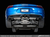 AWE Tuning Porsche 981 Performance Exhaust System - w/Chrome Silver Tips